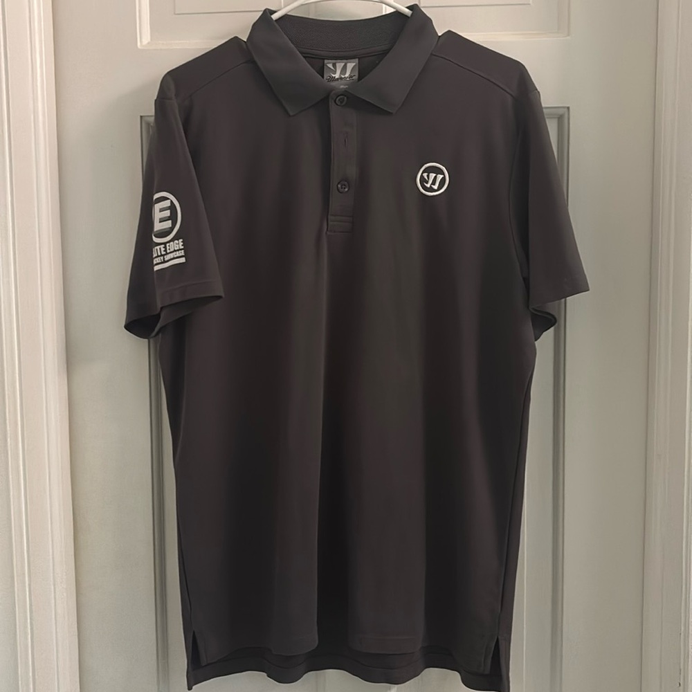Warrior charcoal Polo Shirt - Elite Edge Showcase